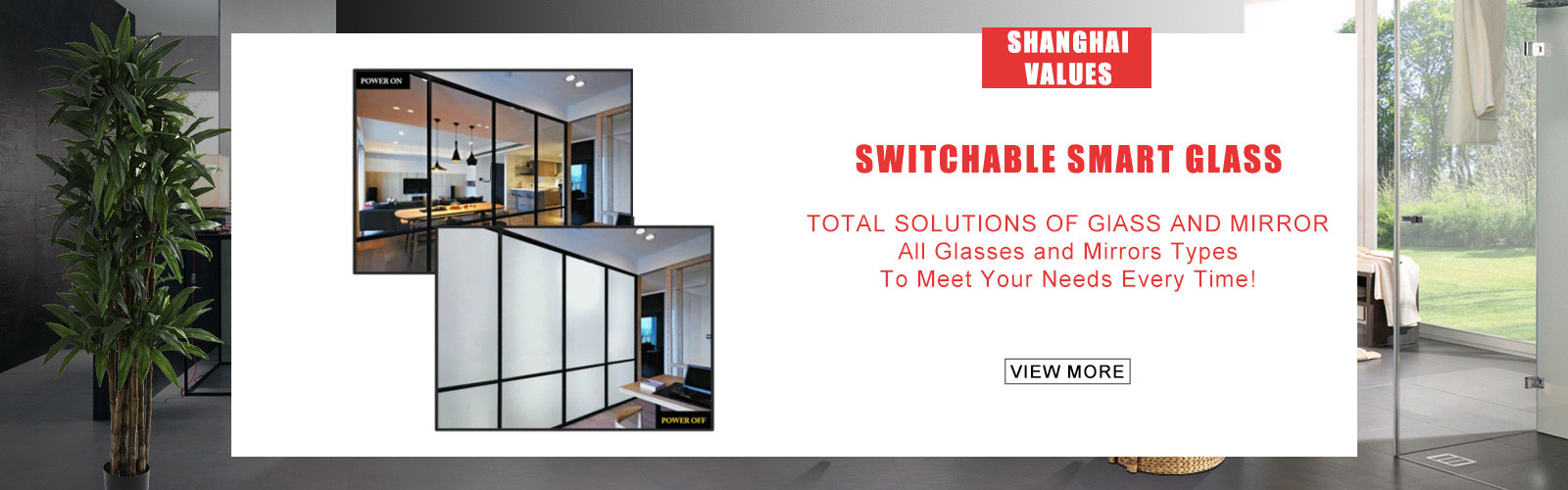 Qualidade painéis de vidro moderados fábrica