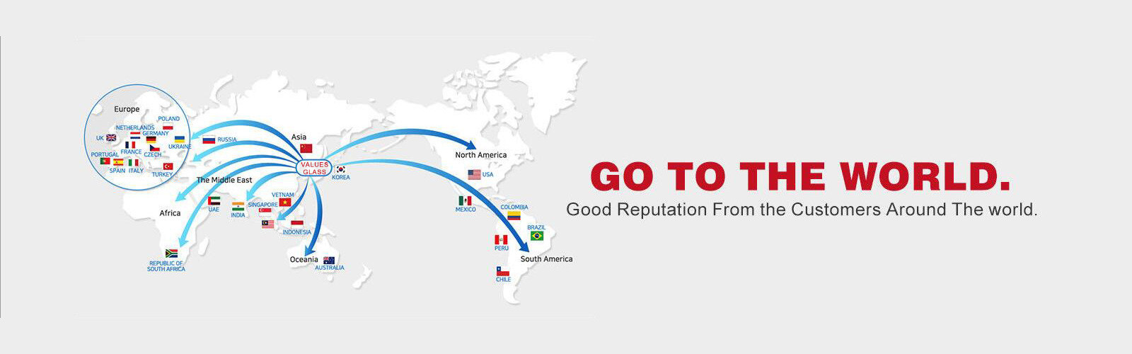 Qualidade painéis de vidro moderados fábrica