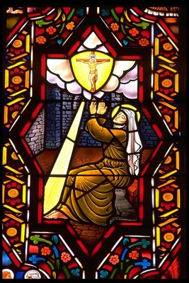 Igreja que escurece o filme de vidro transparente alto moderado dos painéis decorativos do vitral