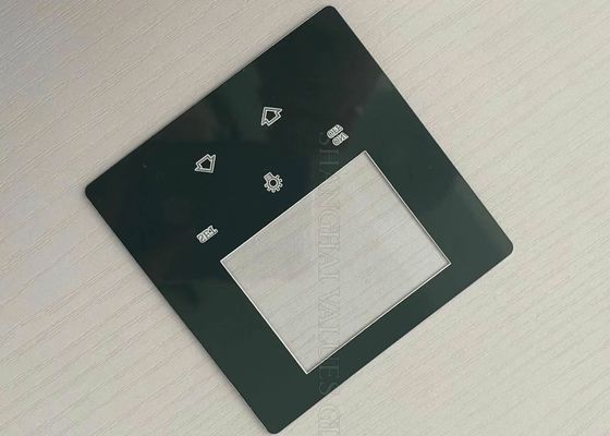 O painel de vidro de dissimulação ótimo do interruptor de 8mm lustrou anti UV da borda