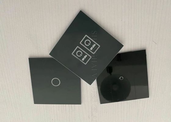 O GV curvou 0.5mm moderou o vidro impresso cerâmico ultra claro