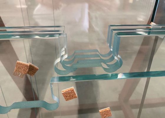 risco refrigerando rápido moderado isolado áspero grosso do vidro de 2.1mm resistente
