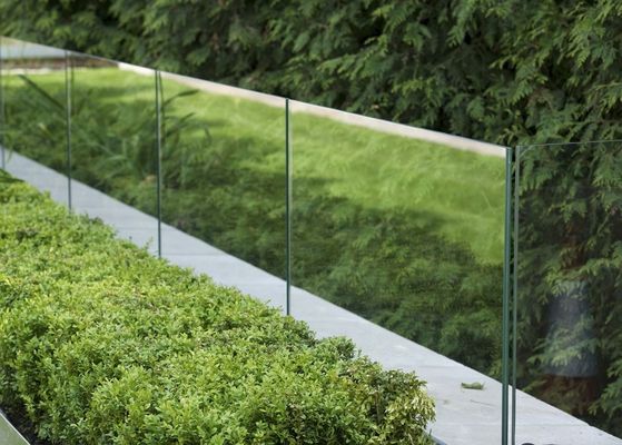 Vidro de segurança laminado claro dobro das balaustradas 5mm da vitrificação