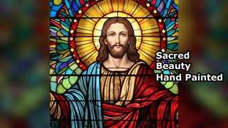 Vitrais pintados à mão para igrejas e casas
